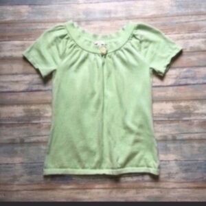J. Jill Basic Green Blouse